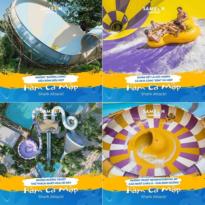 Trải nghiệm đầy thú vị tại Hàm Cá Mập